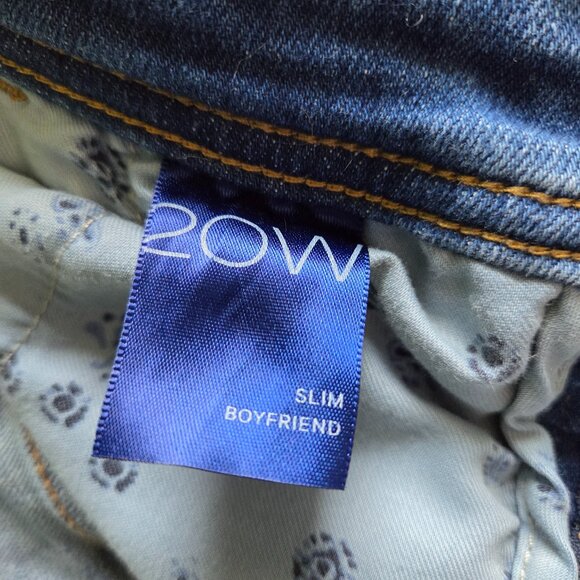 Anthropologie Pilcro Slim Boyfriend Jeans Plus 20W - Picture 7 of 11